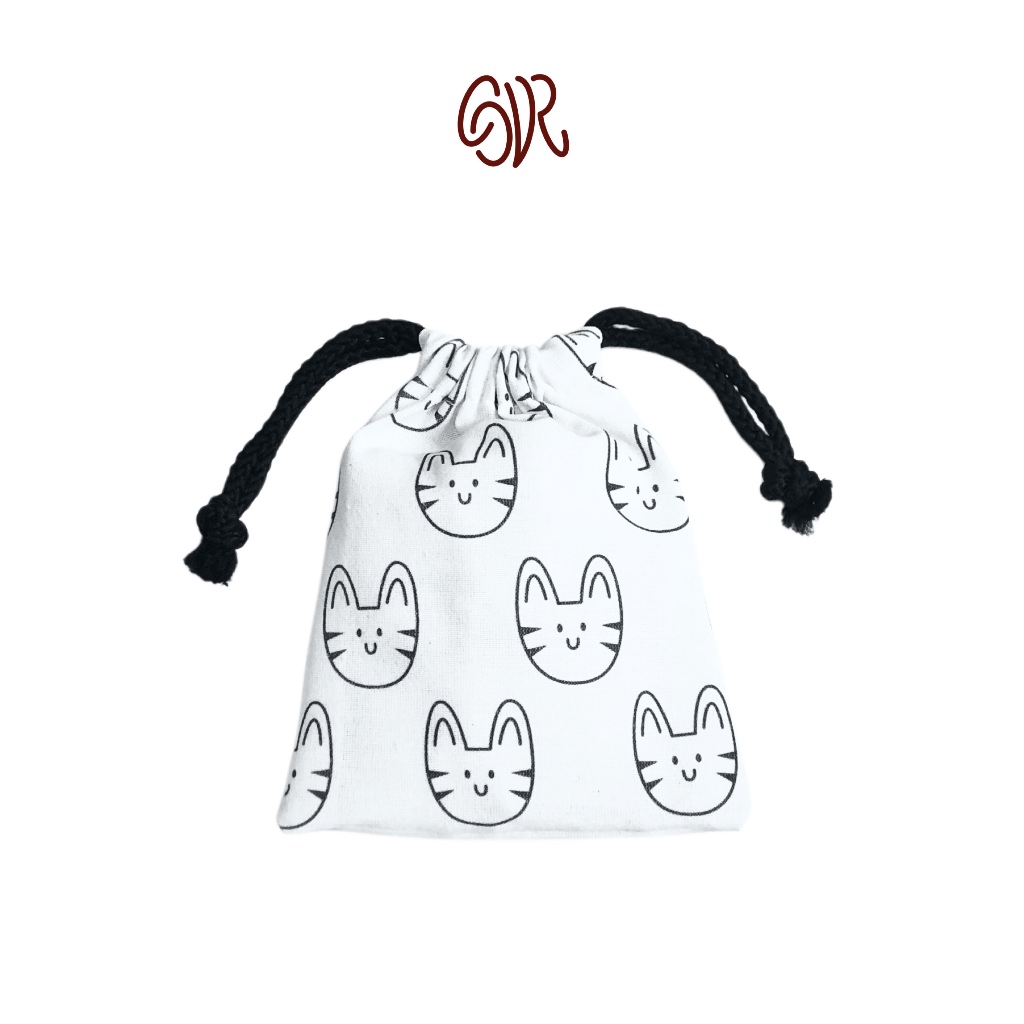 Sevireys Mini Pouch Animal Pouch Makeup Pouch Serut Pouch Blacu  Souvenir Pernikahan Pouch Kecil  Po