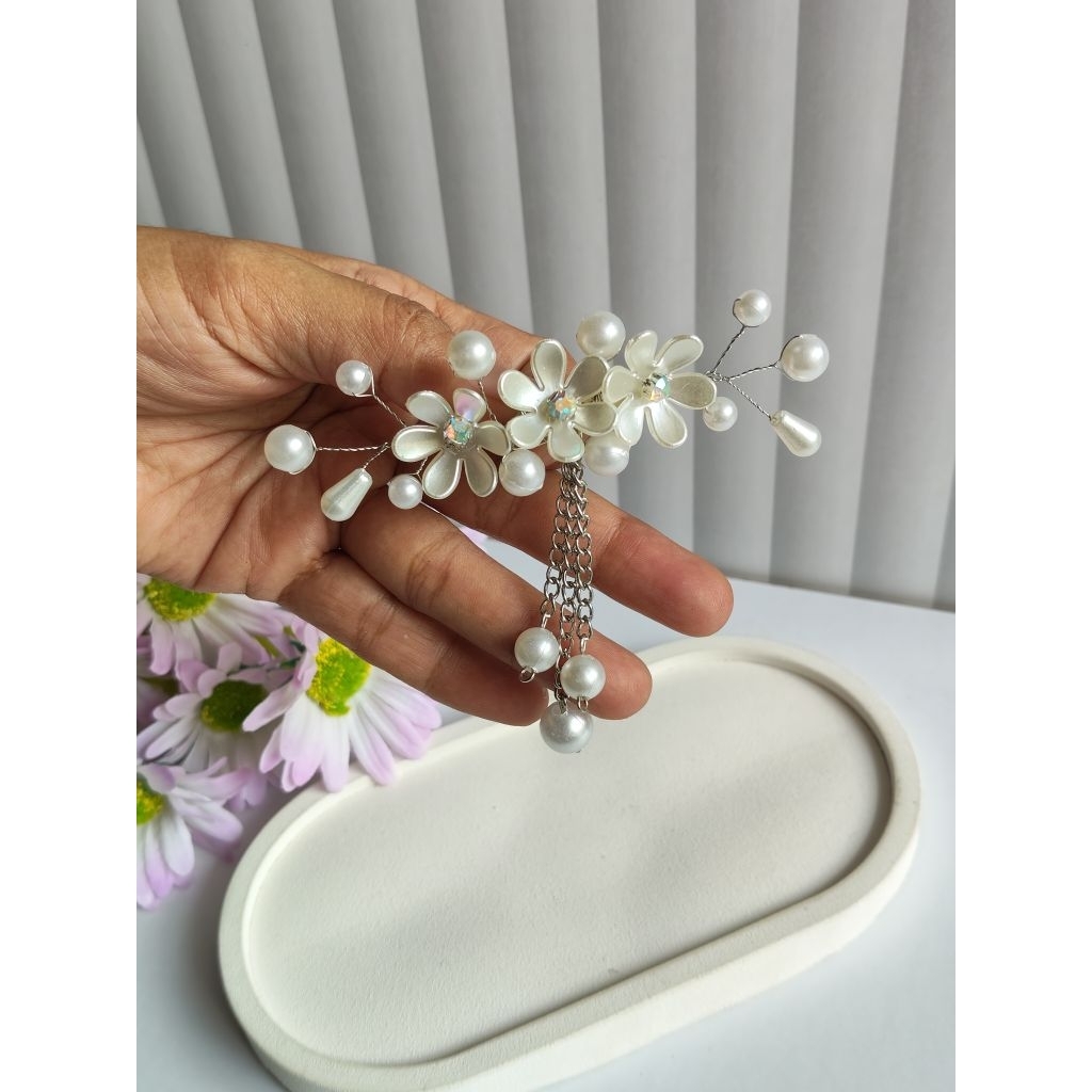 Headpiece Bros Hijab Juntai/Bros Headpiece Hiasan Kepala