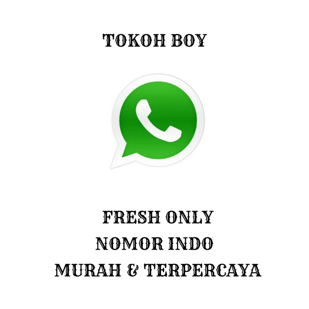 Paket Nomor WhatsApp Fresh Siap Pakai, Aktivasi Mudah