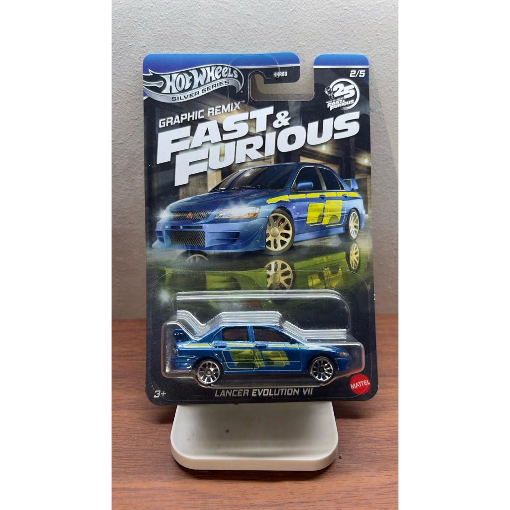 Hot Wheels Fast and Forious Lancer Evo Grapix Remix