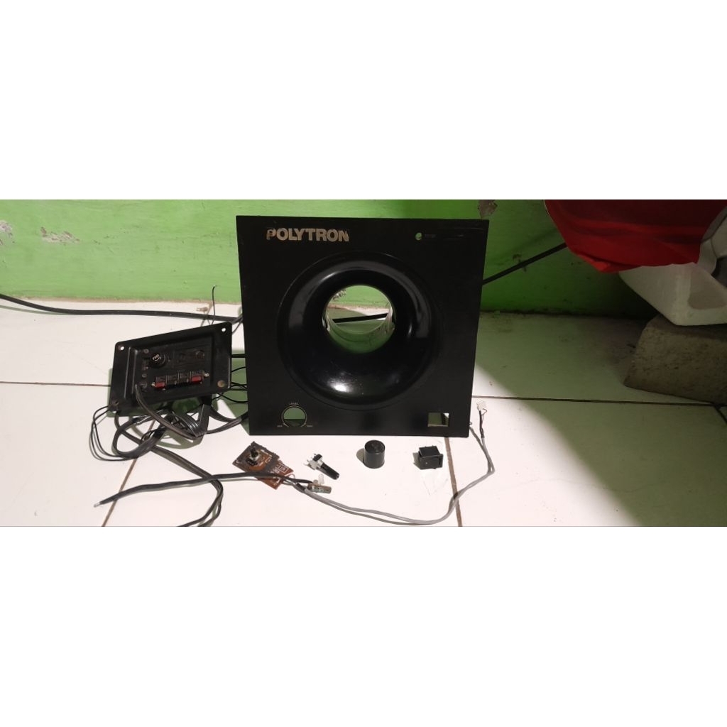 Corong subwoofer PSW 500w rebah polytron