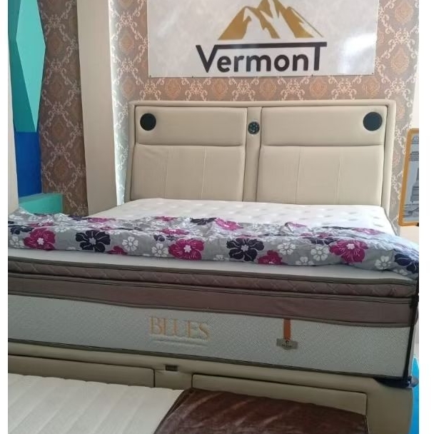 Springbed ocean blues (beli 1 + dpt 1 hadiah tambahan)