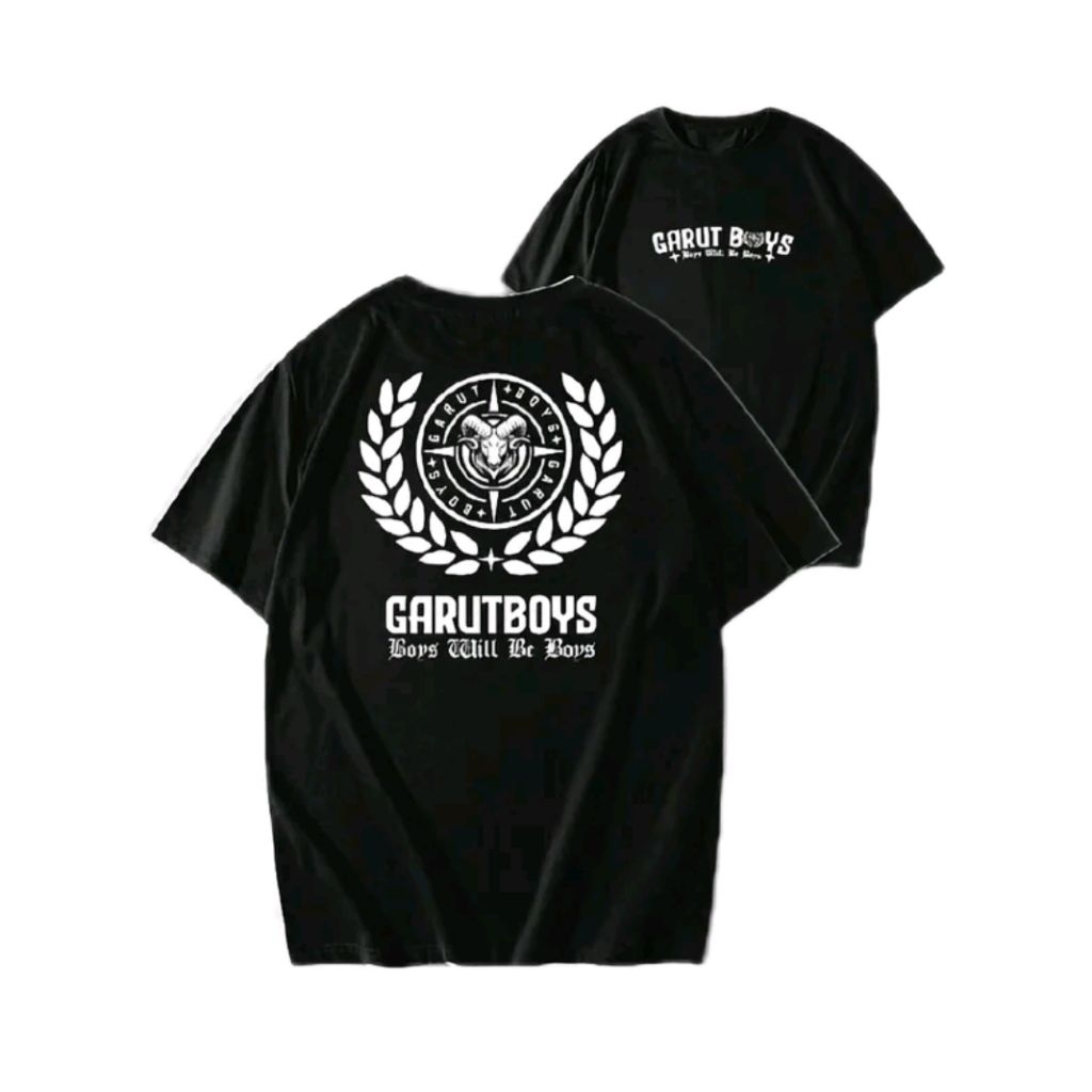 Kaos Distro GARUT BOYS Kaos Sablon Custom/Kaos T-shirt Pria Dan Wanita