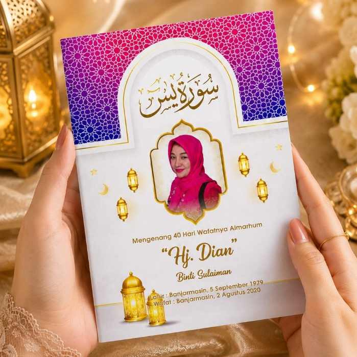 BUKU YASIN FOTO 48 HALAMAN Lengkap Al Waqiah & Al Mulk