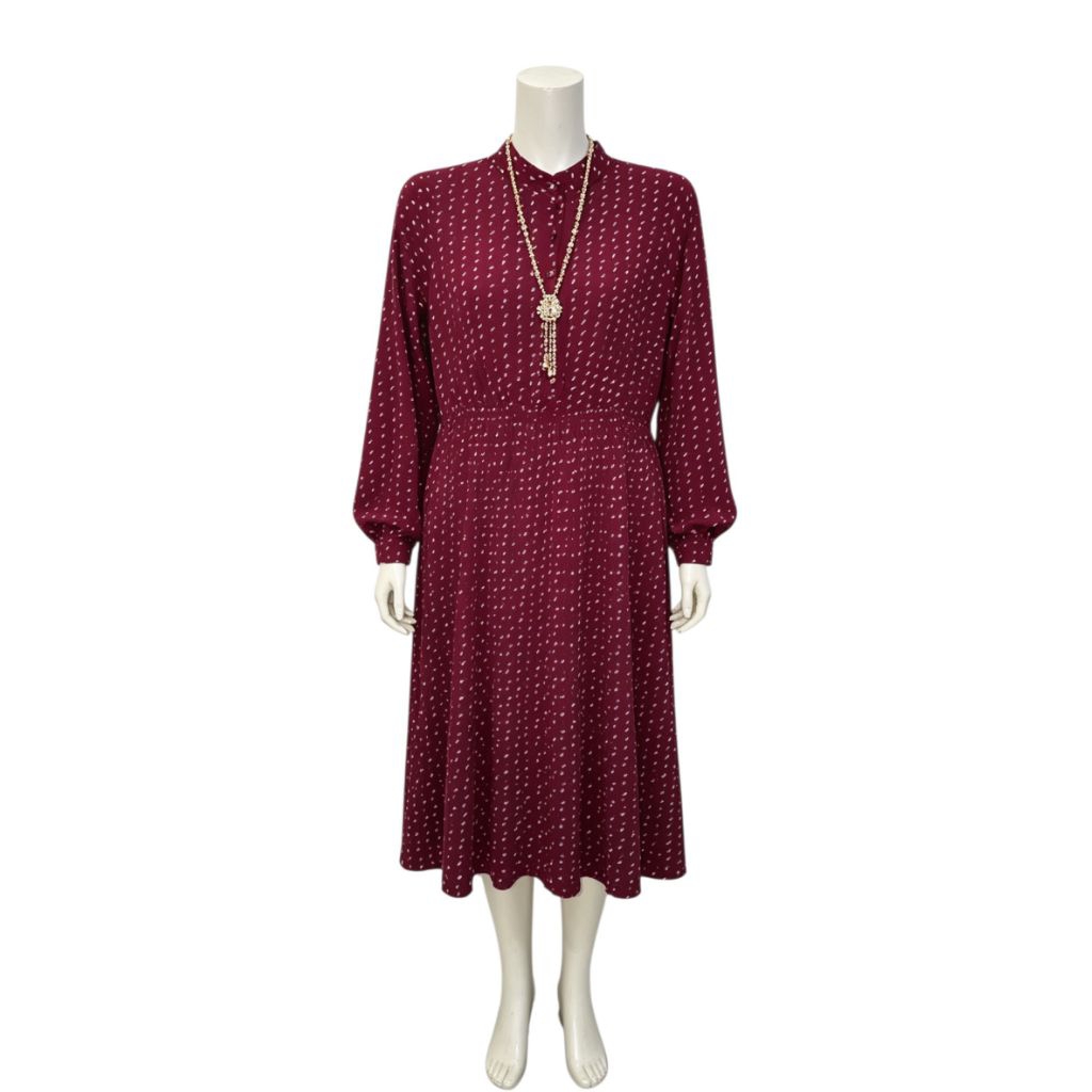 MIDI Dress/MIDI gamis Polkadot