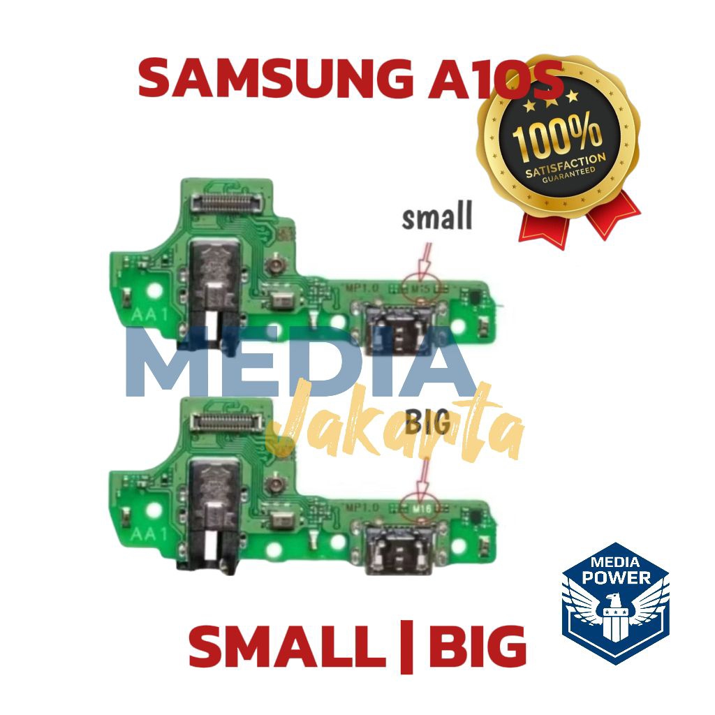 Papan Cas Samsung A10S Big - Papan Cas Samsung A10S Small Original With Ic
