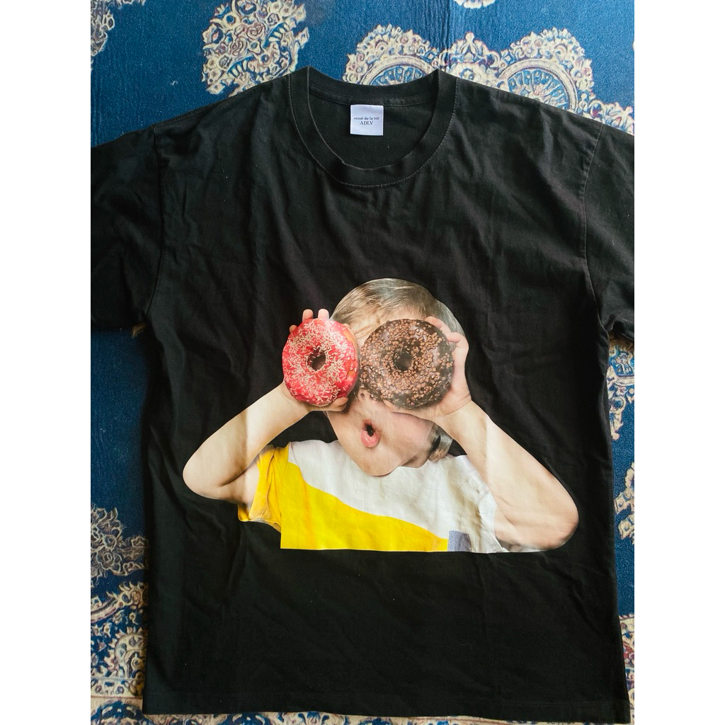 PL Tshirt Ad#LV BABY FACE DONUTS SIZE ON TAG 2 P X L ( 72 x 124 )ORIGINAL 100% MULUS & NO MINUS WARN
