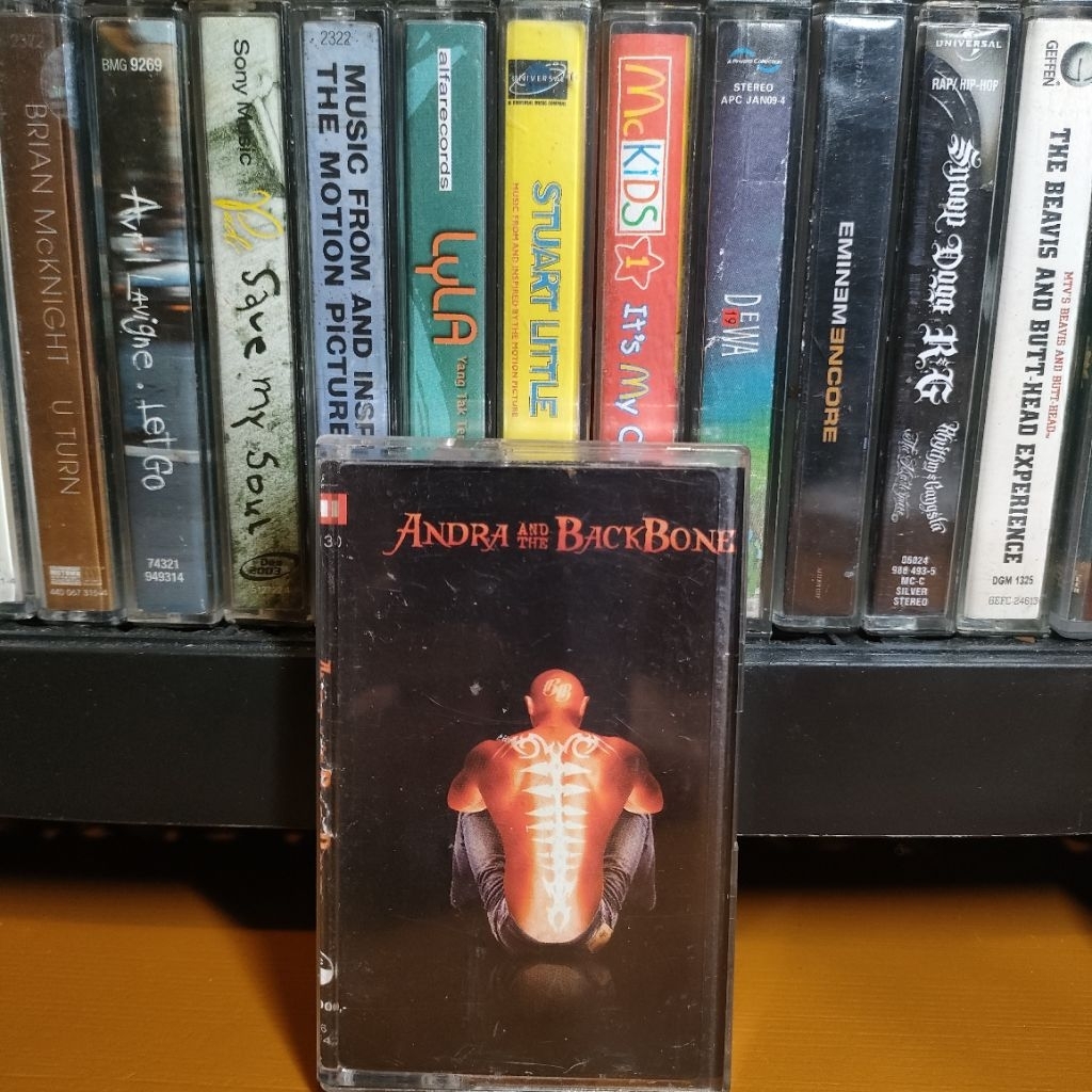 Kaset Pita Andra and The Backbone Back Bone Self Titled Sempurna