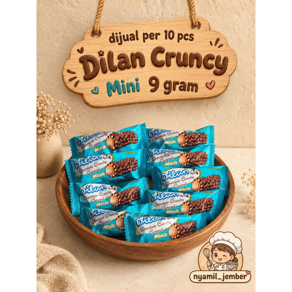 ECER DILAN COKLAT BIJIAN 9 GR (10 Biji)