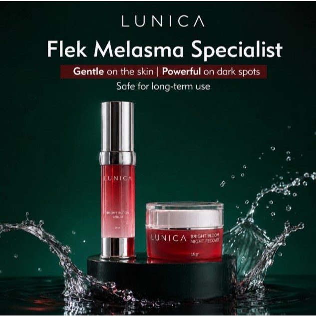 LUNICA Bundle | Bright Bloom Serum & Cream #LUNICABANDUNG