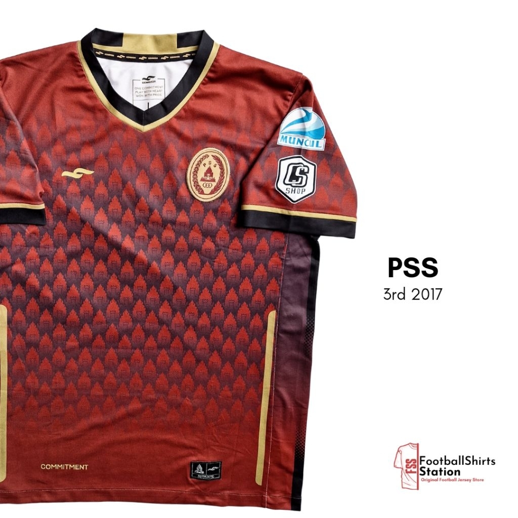 Jersey PSS Sleman 3rd 2017 Size L Original Sembada