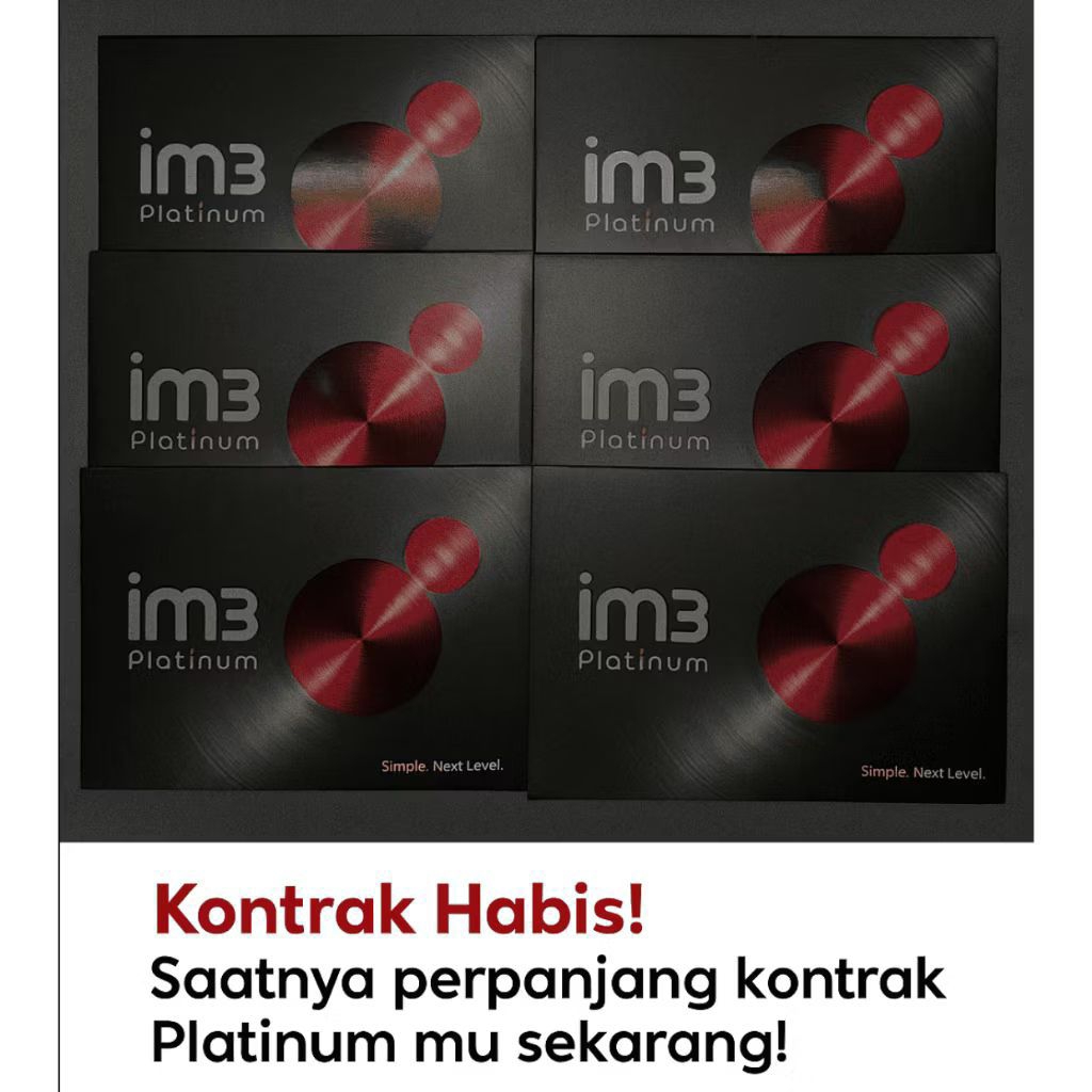 PERPANJANGAN KARTU PERDANA PLATINUM 3 BULAN