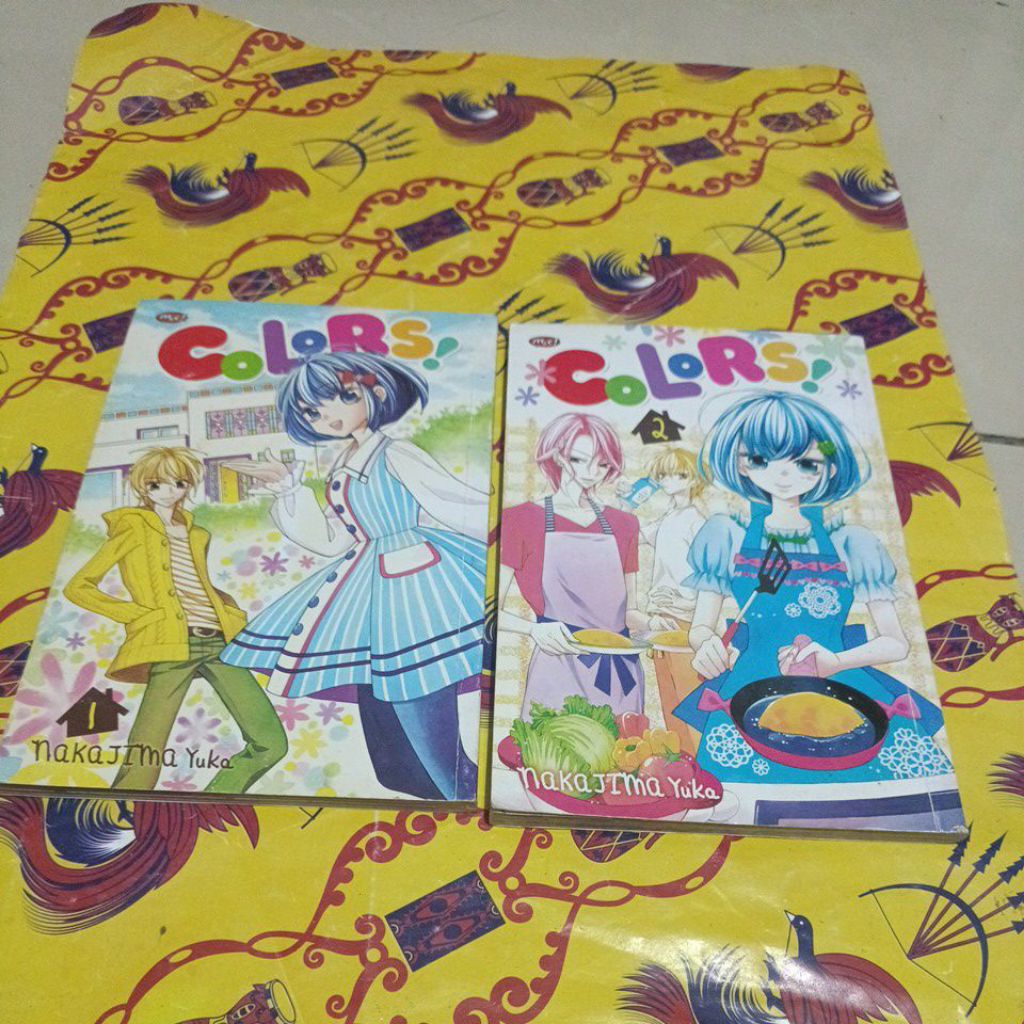 Komik Full Set -  Colors By nakajima Yuka