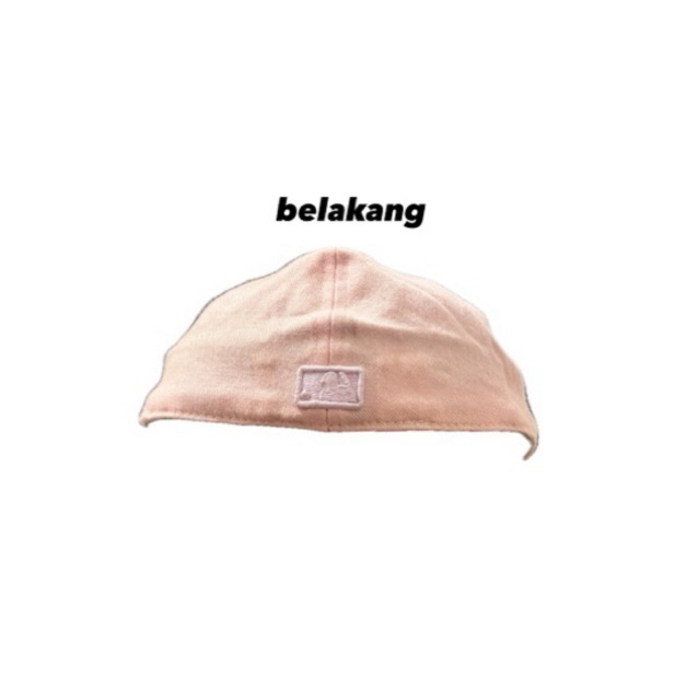 wts preloved mlb new era fitted cap pink