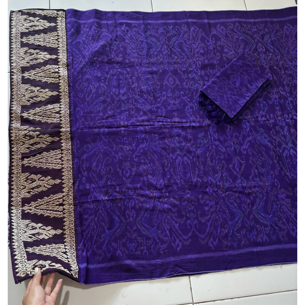 kamen endek semi mastuli tumpal rebong ori set sldg
