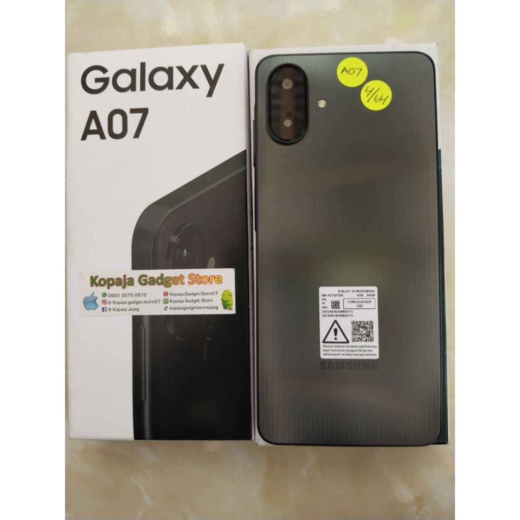 Samsung Galaxy A07 4/64 second fullset
