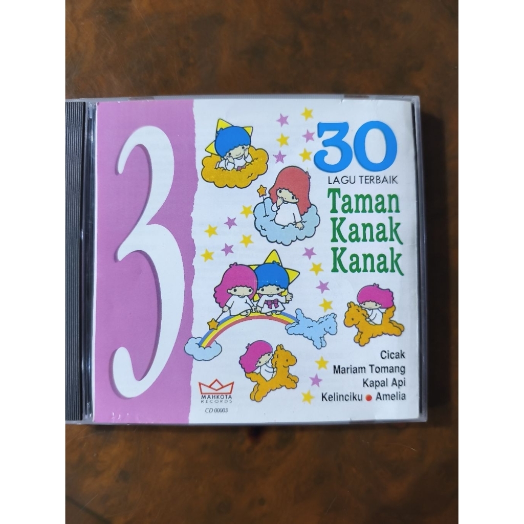 CD Musik Original 30 LAGU TERBAIK TAMAN KANAK-KANAK