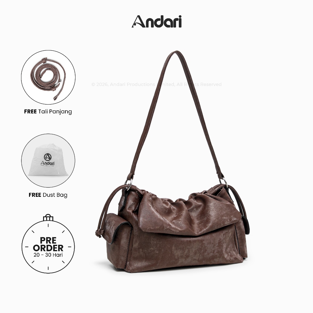 SURAI Bag By Andari Tas Shoulderbag Slingbag  Tas Bahu Wanita Terbaru 2026