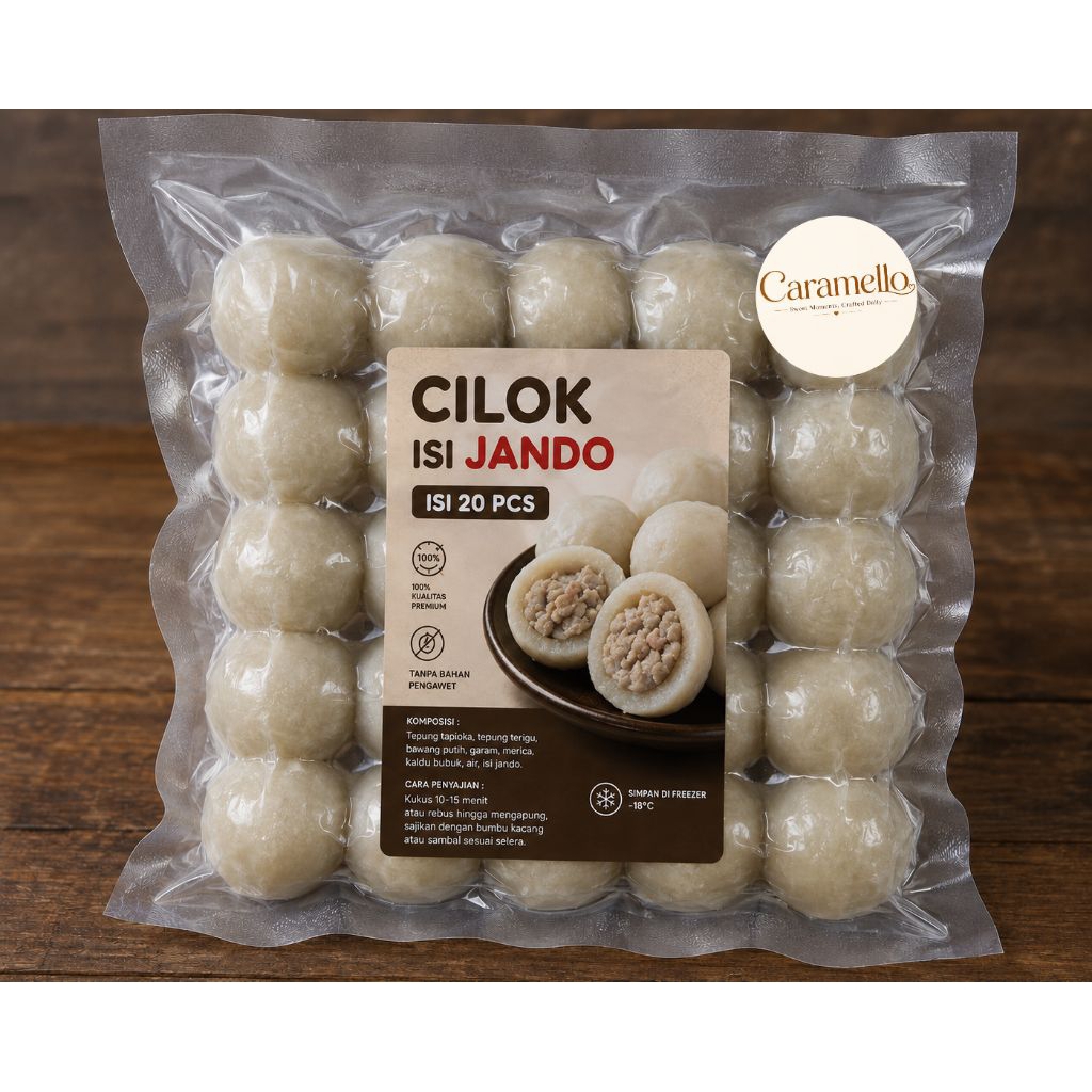 Cilok mentah Isi Jando isi 20 pcs