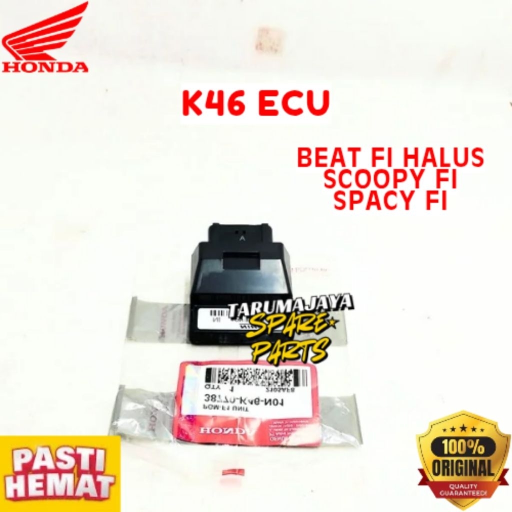 ECU ORIGINAL HONDA KODE K46, ECU BEAT FI HALUS, ECU SCOOPY FI, ECU SPACY FI



