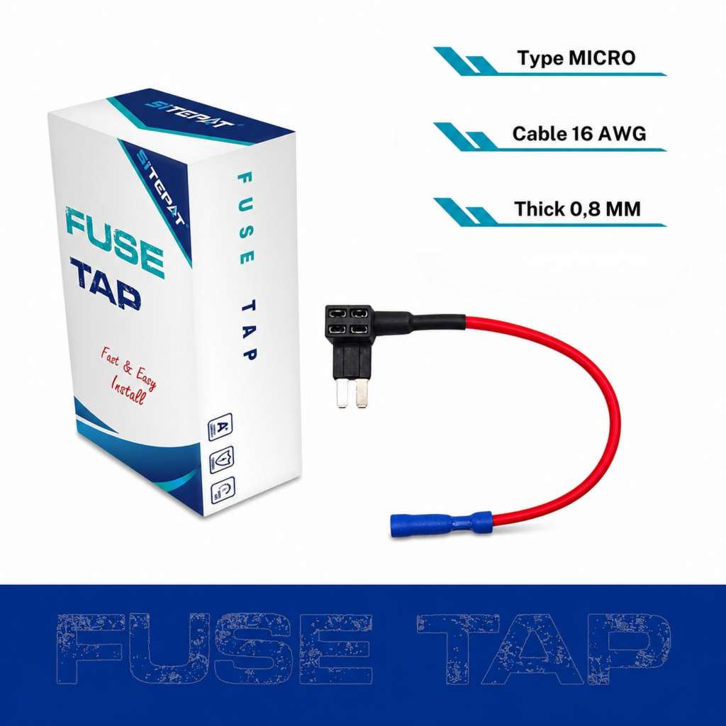 Fuse TAP Pemasangan GPS Mobil Praktis & Cepat (TAP Micro)