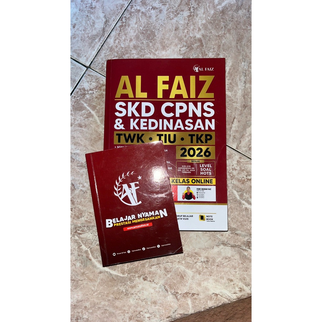 CBYF | SKD CPNS 2026 AL FAIZ [PRELOVED WAJIB CEK DESKRIPSI]