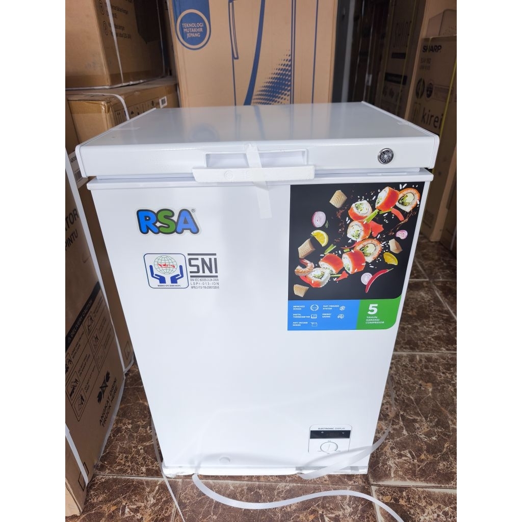 freezer boks RSA 100 liter / boks freezer RSA cf110