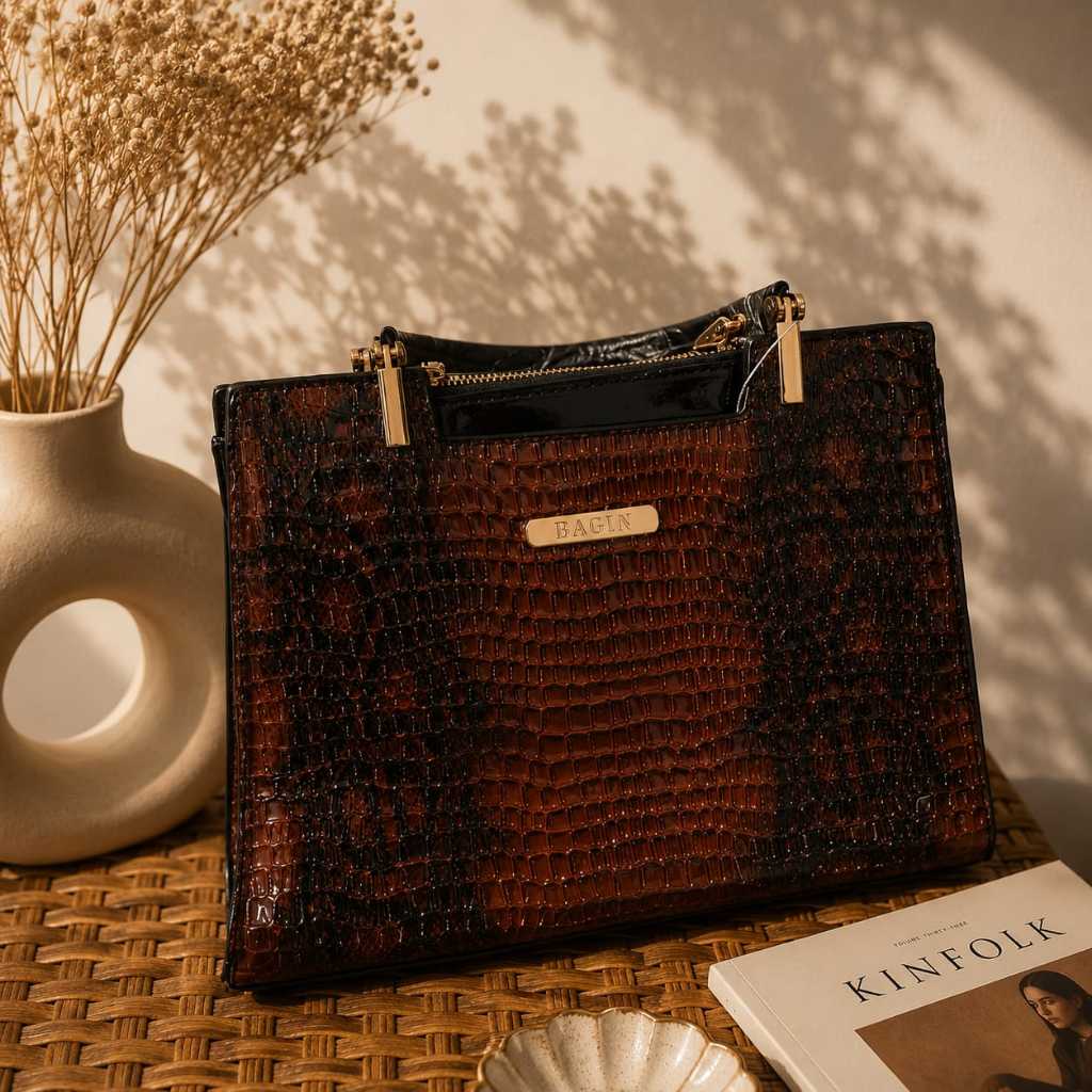 TAS BAGIN ORIGINAL BROWN MEWAH DAN BERKELAS