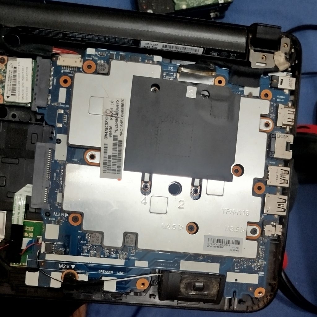 Motherboard Mainboard Mobo Mesin Laptop Notebook HP  PAVILION 10 TPN-i113