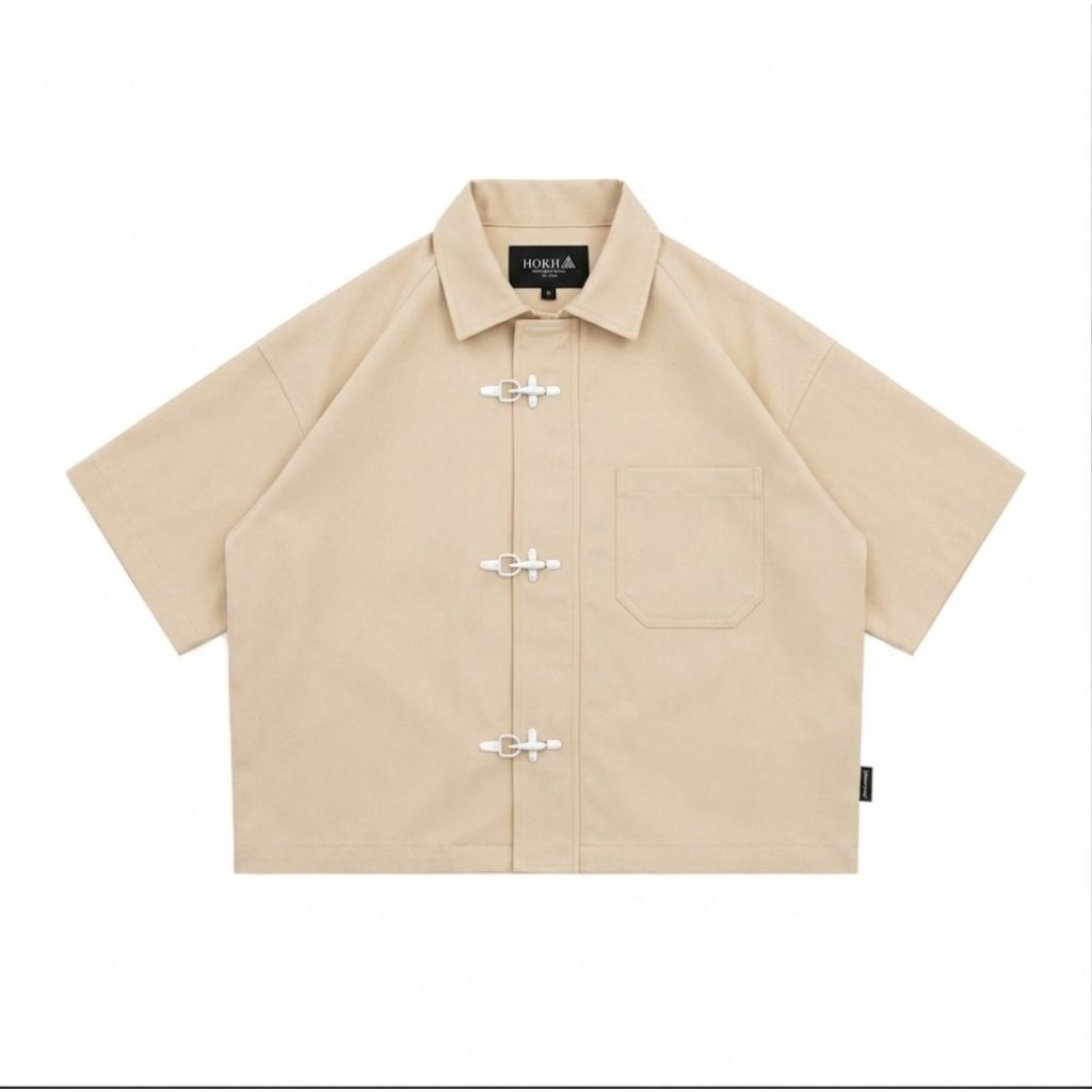 Fireman Claps Button Work shirt_ Kemeja Boxi_Pdk