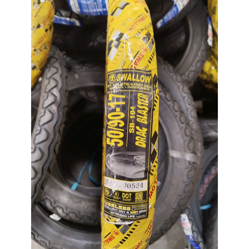 Ban Swallow DragBlaster 50/90-17 Tubeless Ban Slick Racing