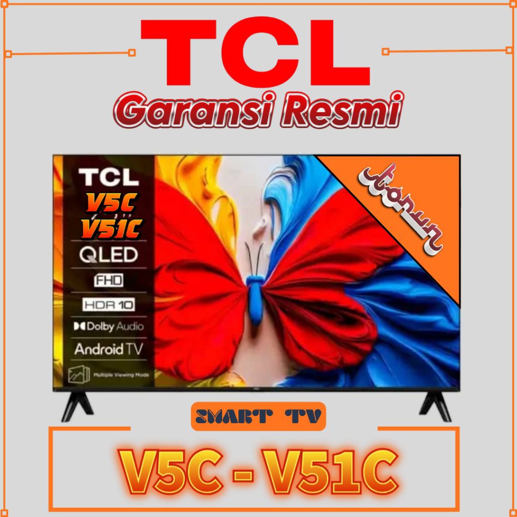TCL 32 Inch - 32v51c - Tv TCL Qled 32 Inch/ Tv Murah 32 Inch