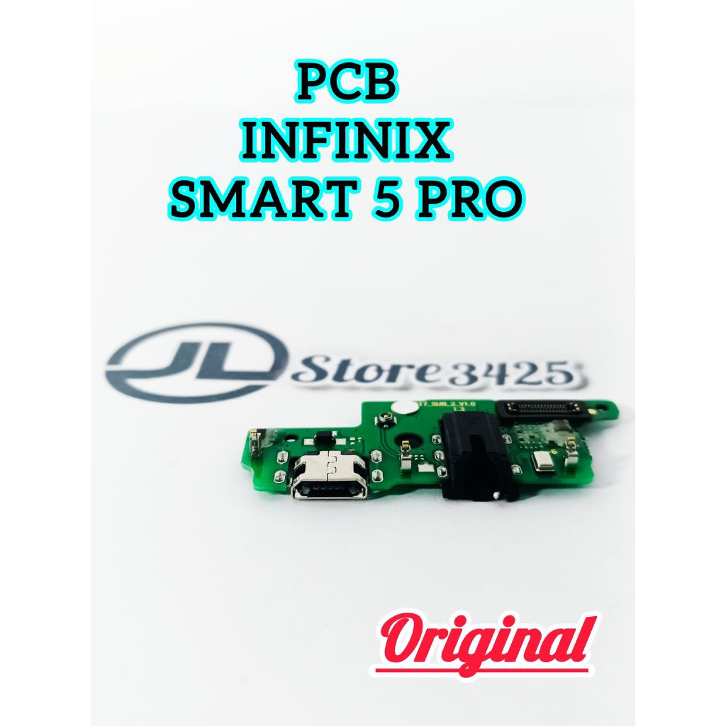 CONNECTOR CHARGER INFINIX SMART 5 PRO ORI + IC PAPAN KONEKTOR CAS PCB BOARD INFINIX SMART 5 PRO