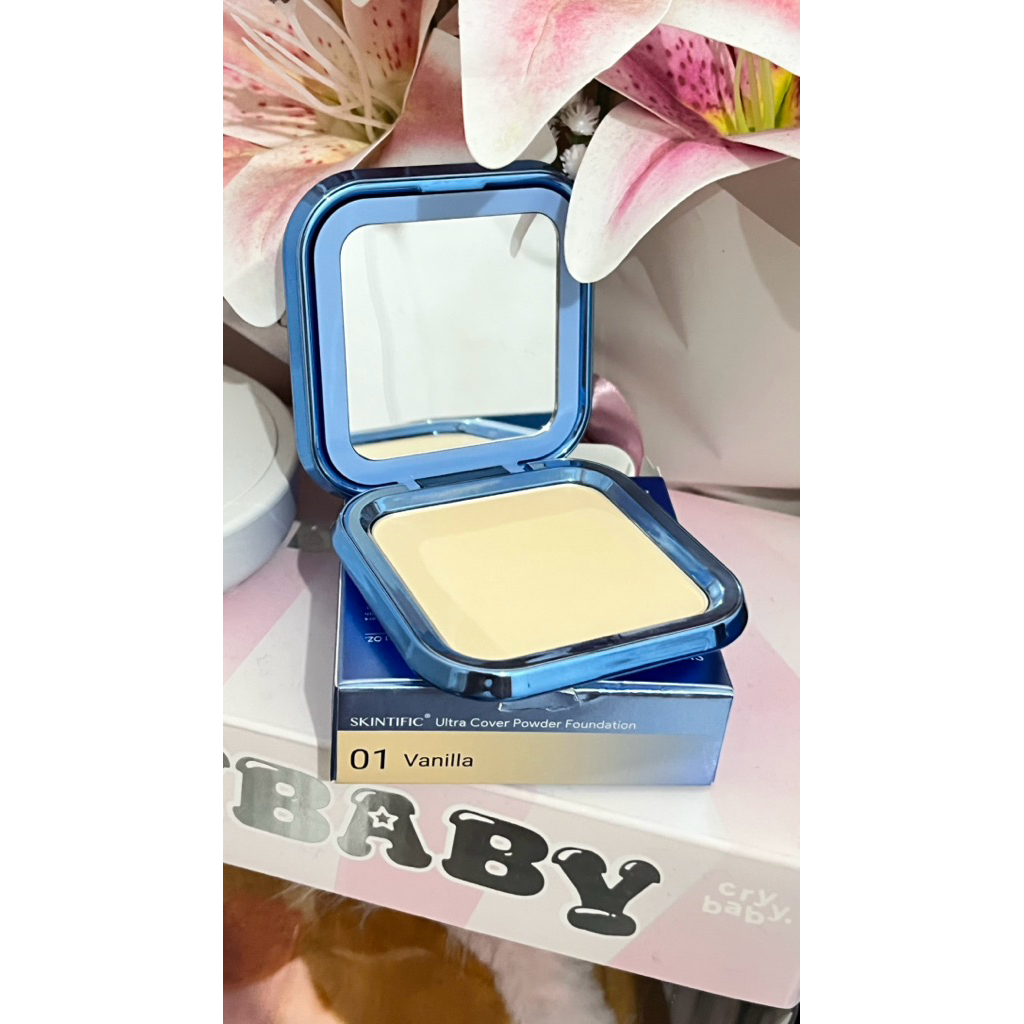 preloved skintific powder foundation