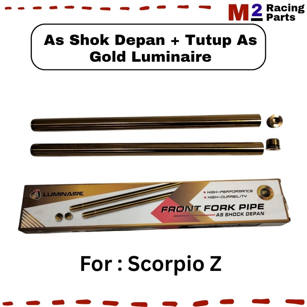 As Shok Depan Luminaire Gold Scorpio Z