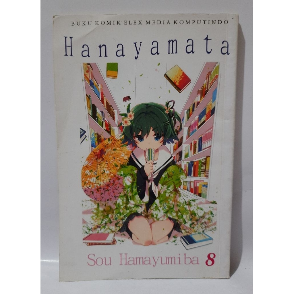 Komik Hanayamata 8 kolpri