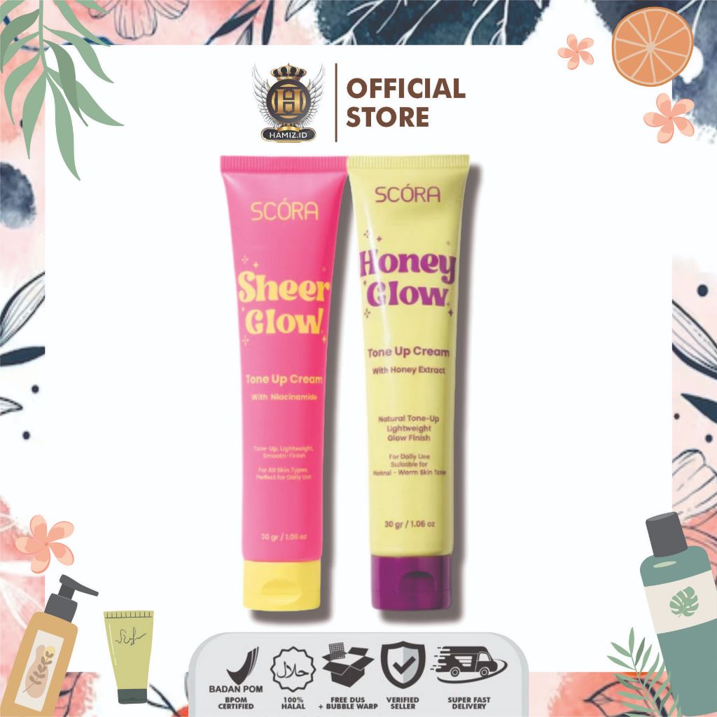 Scora Tone Up Cream All Varian 30gr