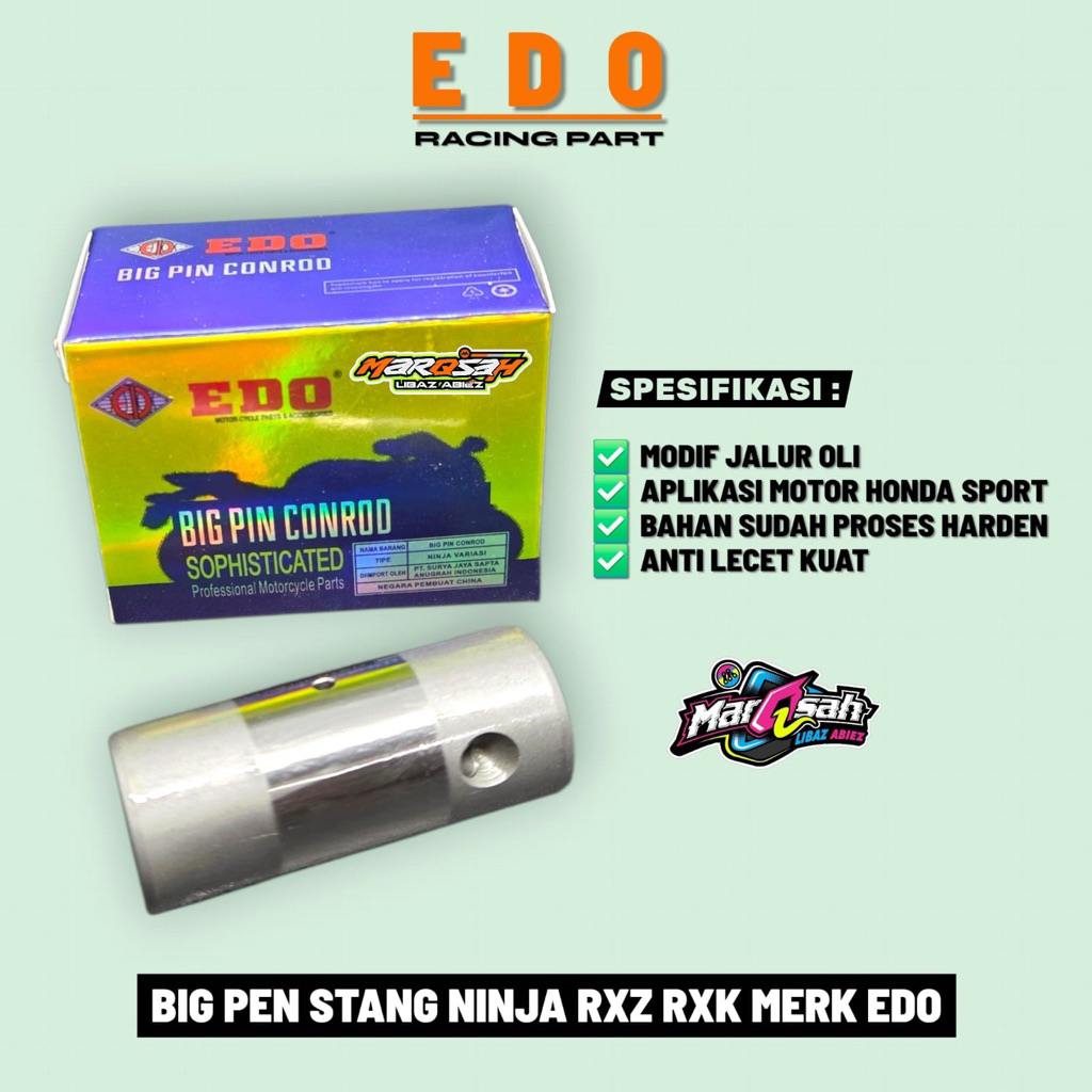 Big End Pen Stang Ninja Aplikasi Stroke Up Diameter 22 EDO