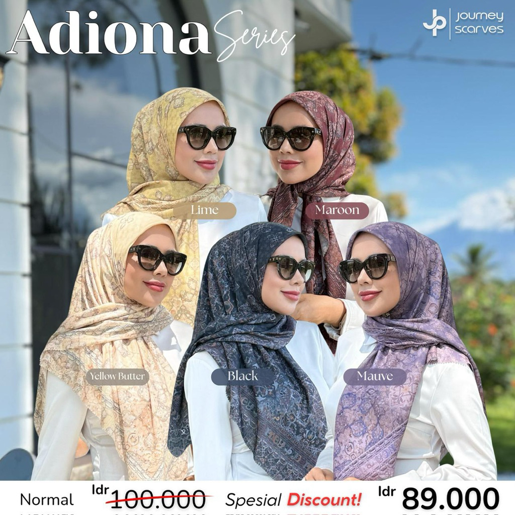 ADIONA SERIES BY JP|ORI JOURNEY SCARVES