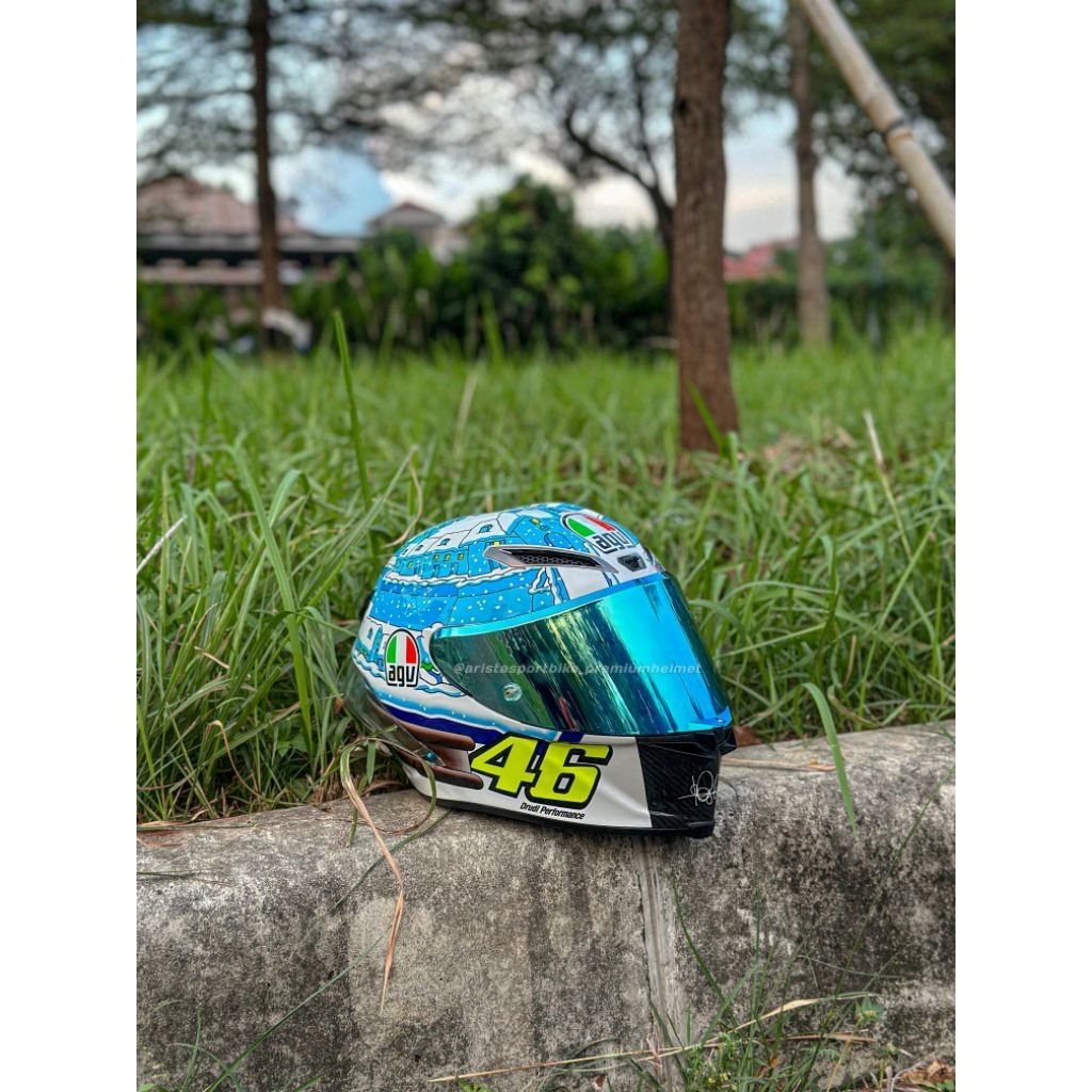 AGV PISTA GPR TAVULLIA LIMITED EDITION ORIGINAL SIZE L EROPA