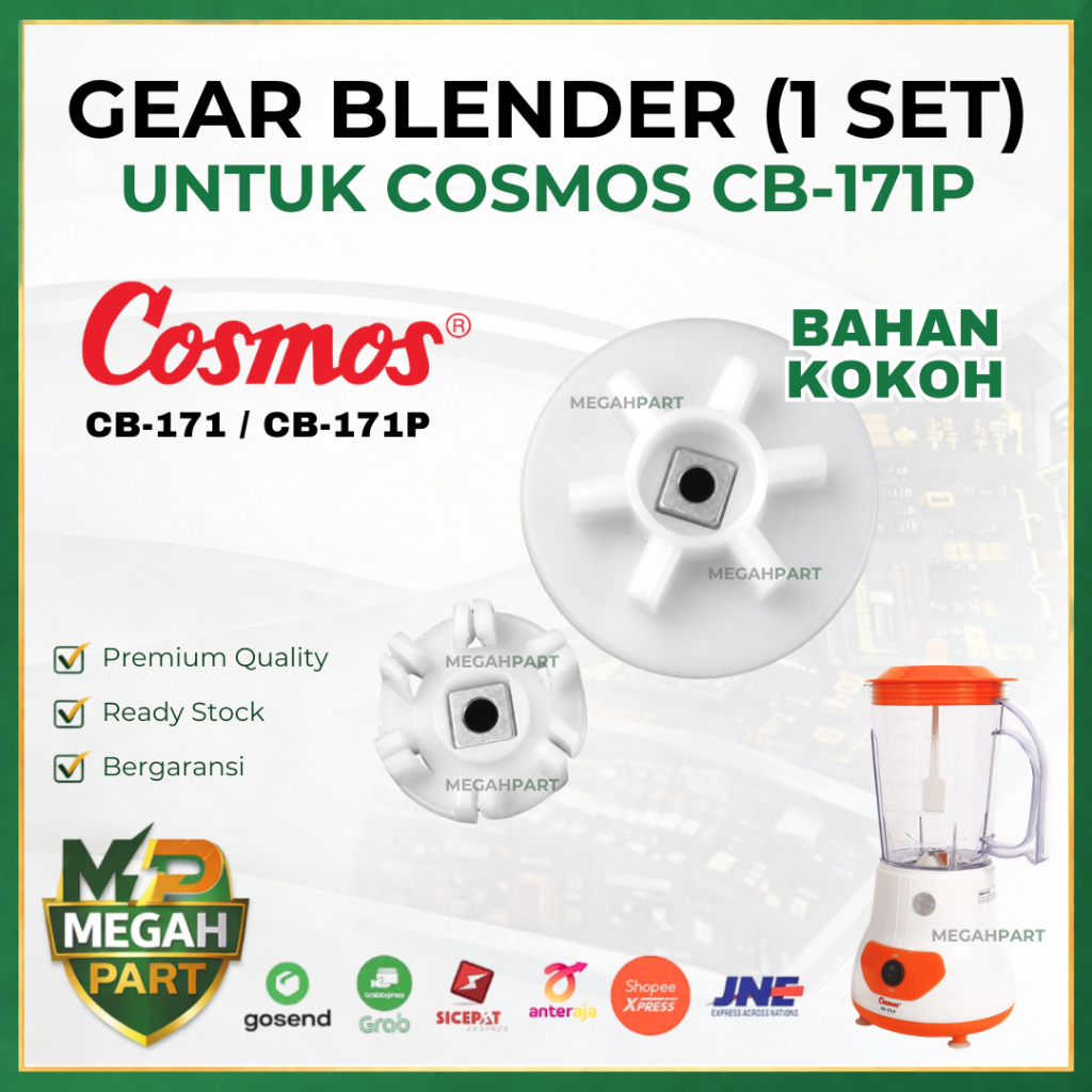 Karet Gear Blender COSMOS CB-171 CB171P CB171 P - Gear Pemutar Blender COSMOS CB-171 - Kopling Blend