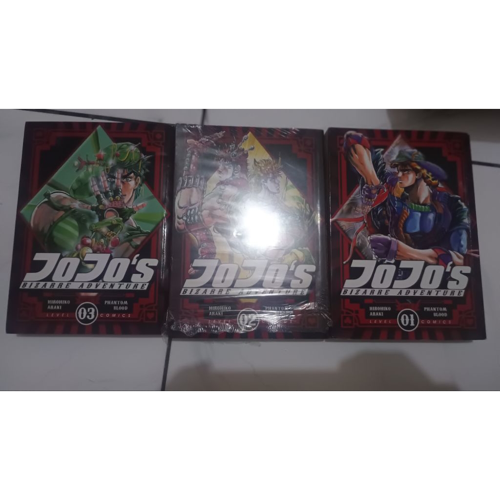 komik bekas  jojo bizarre adventure 1-3