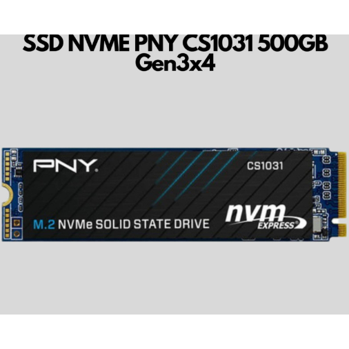 SSD PNY CS1031 512GB M.2 NVMe PCIe Gen3 x4