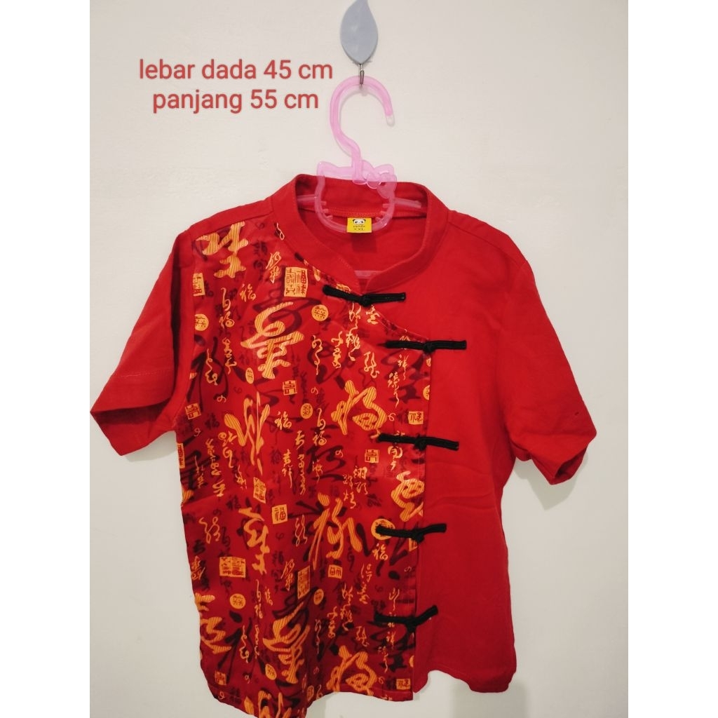 Baju imlek anak laki laki