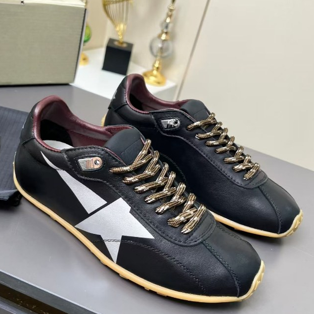 [Pre order] Men's/Women's Golden Goose Marathon Speed Silver Star Pattern Thin Bottom Low cut Life C