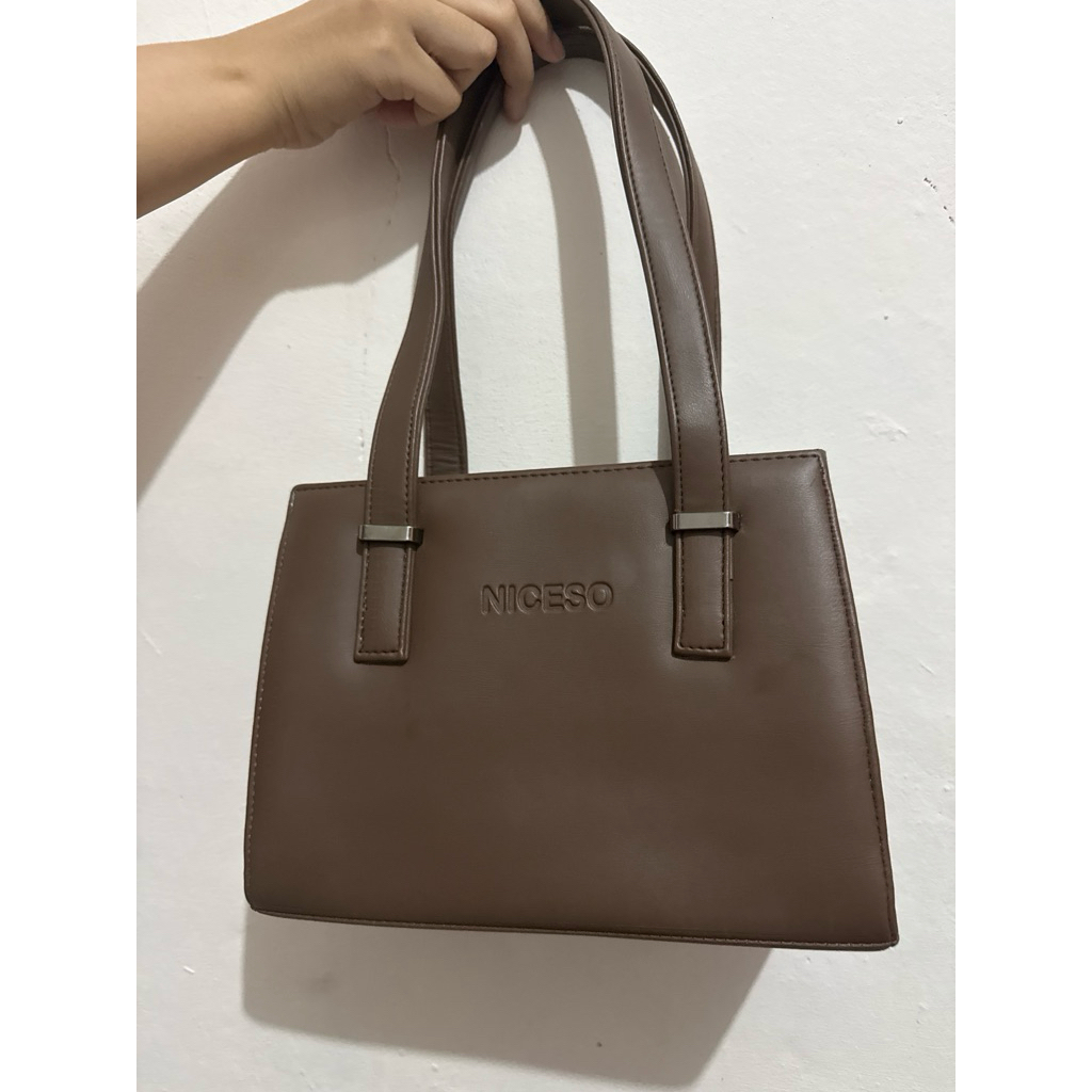 [PRELOVED] TAS COKLAT NICESO HANDBAG