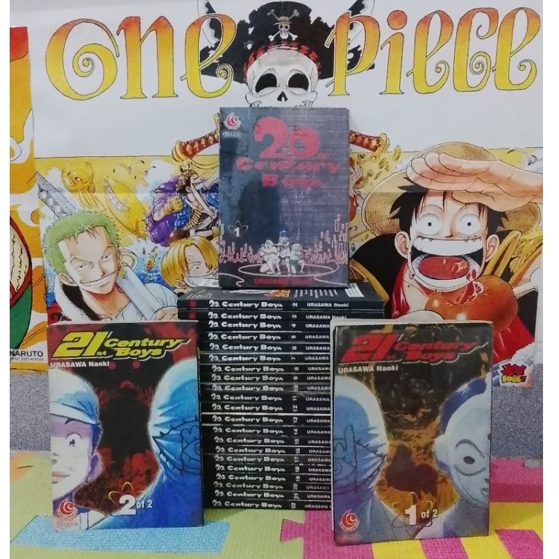 komik full set tamat 20th Century boys 1-22 end + 21st Century boys 1-2 end