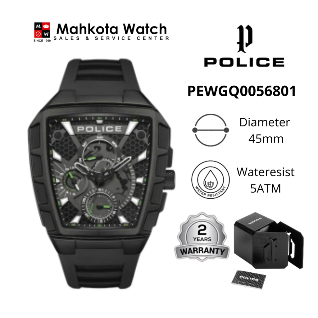 POLICE PEWGQ0056 JAM TANGAN PRIA ORIGINAL