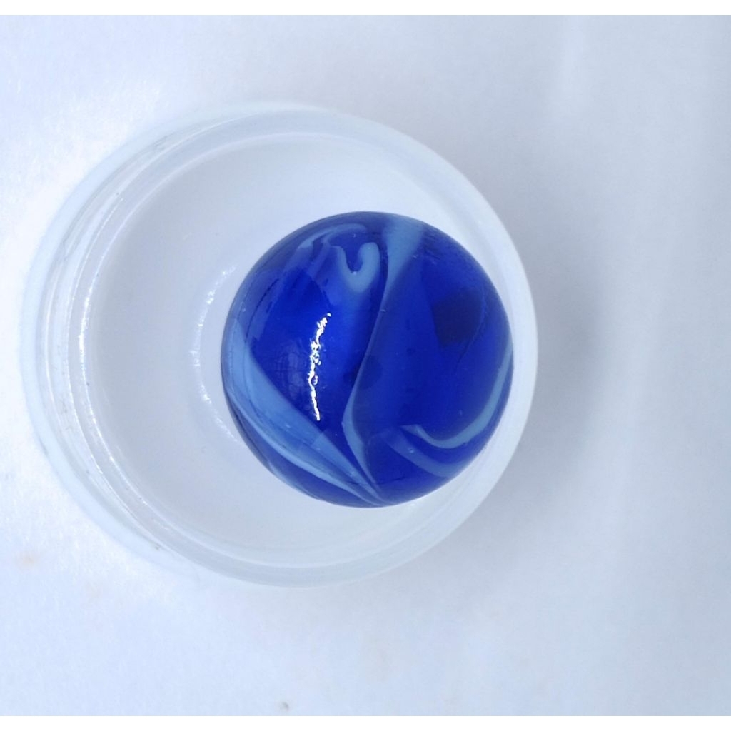 Blue Jay Kelereng Gundu Marble Balap Gagak Biru