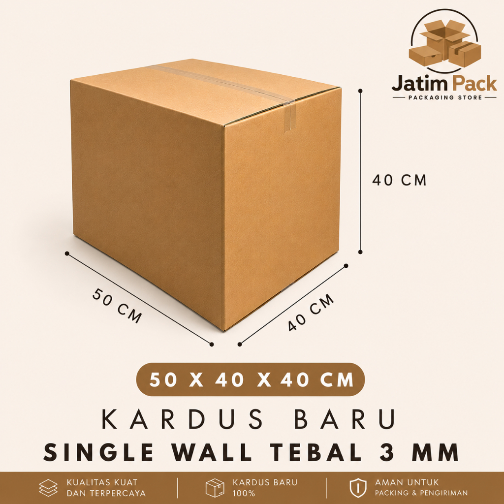 Kardus 50x40x40 Cm Kardus untuk pindahan baru murah dan tebal